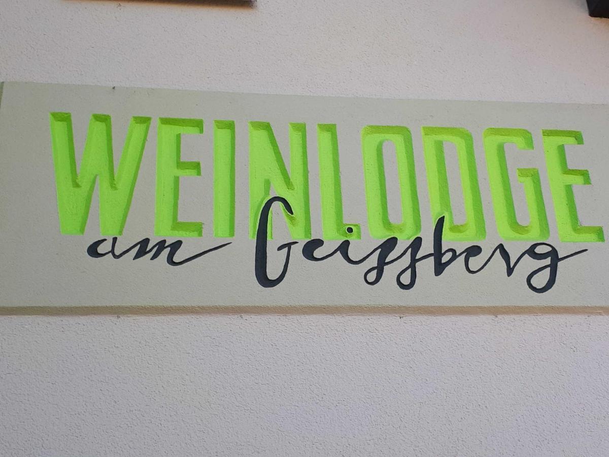 Weinlodge Am Geissberg Eberstadt Bagian luar foto